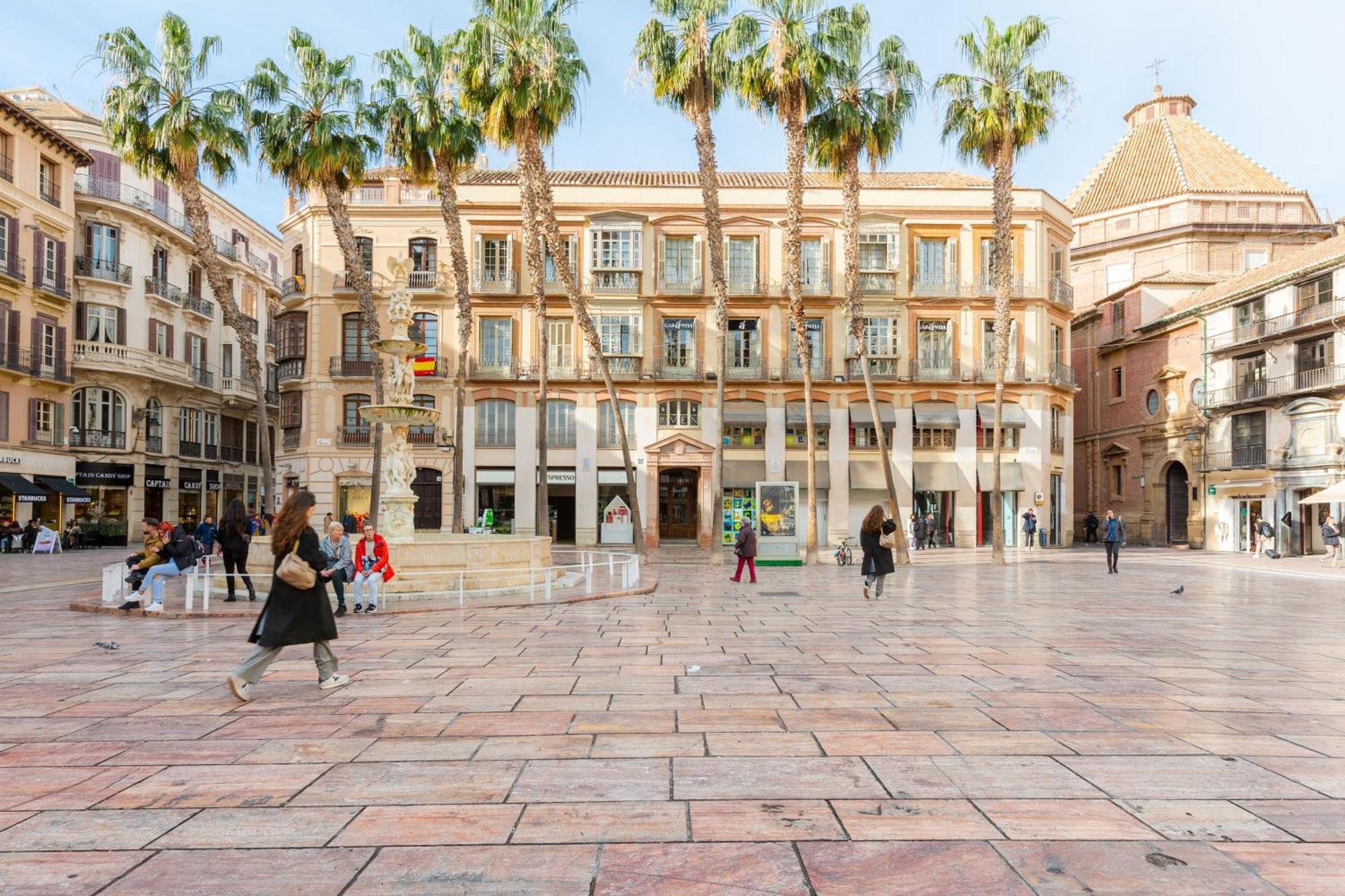 Apartamento Plaza De La Constitucion Málaga Exterior foto